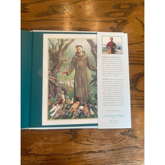 Robert F. Kennedy Jr. Saint Francis Of Assisi Book Illustrated By Dennis Nolan - Picture 5 of 5